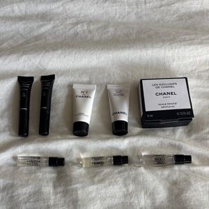Chanel cosmetics sample / travel beauty bundle